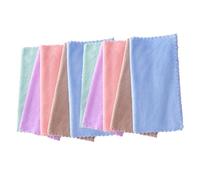 MALUGOGO 10pièces Lot de Serviettes Démaquillantes Microfibre Ultra-douces Lingettes Visage Corail pour Nettoyage Doux et Réutilisables Compactes et Portables pour Soins Couleur Aléatoire
