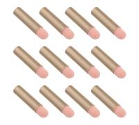 MALUGOGO 12pièces Kit de Pinceaux Maquillage Mini Voyage Brosse Correcteur et Estompeur Compact pour Lèvres et Yeux Pinceaux Doux et Précis pour Application Facile