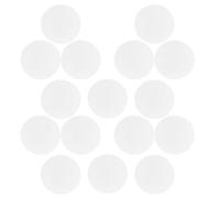 MALUGOGO 16 Pièces Filtres pour Culture de Champignons en Polyester Blanc 7,5x7,5 Cm avec Haute Efficacité Poussière et Condensation pour Petits Systèmes Domestiques