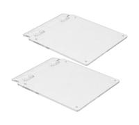 MALUGOGO 2 Pièces Cache-interrupteur de Thermostat de Climatisation Central de Type 86 en Ps Découpes Précises, Housse de Protection Élégante pour Système de Chauffage Sol à Eau