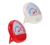 MALUGOGO 2 pièces Thermomètre de Réfrigérateur Portable Thermomètre Plastique pour Mesure Rapide Température Léger et Compact pour Congélateur et Intérieur