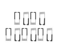 MALUGOGO 25 Pièces Clips à Ressort pour Spot Encastré Accessoires de Fixation pour Plafonnier LED Clips Thermorésistants pour Lampes de Plafond et Spots Intérieur