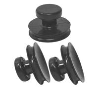 MALUGOGO 3 Pièces Ventouses Portable en Caoutchouc Tibétain pour Bol | Poignée à Forte Adhérence, Installation Simple, Accessoire Pratique pour Bol Sonore, Lot Compact de Rangement