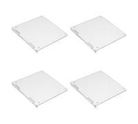 MALUGOGO 4 Pièces Couvercle de Protection en Plastique pour Panneau de Climatisation Central 86 Type, Design Élégant, Accès Facile et Utilisation Simple pour Thermostat Intérieur