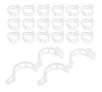 MALUGOGO 400 Clips de Fixation en Plastique pour Tomates et Légumes, Clips de Support Résistants aux Intempéries, Compatibles Tiges de Plantes, Usage Extérieur et Fermes Professionnelles