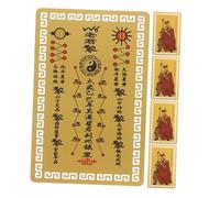 MALUGOGO 5 Pièces Carte Tai Sui Chinoise Richesse Feng Shui Métal Traditionnel Année du Serpent