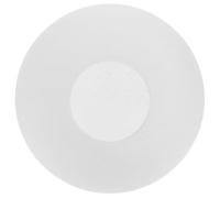 MALUGOGO Abat-jour globe en verre dépoli de rechange pour lampes suspendues, douille E27, 6 cm de diamètre, ventilateur de plafond rond givré et appliques murales