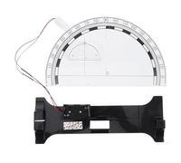 MALUGOGO Appareil de démonstration de réfraction - Aide pédagogique - Appareil d'expérimentation optique facile à utiliser - Réfraction optique - Plastique blanc - Équipement de laboratoire pour