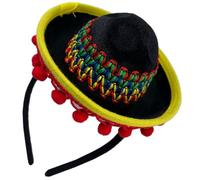 MALUGOGO Bandeau de Chapeau Mexicain en Eva pour Fête Cinco de Mayo, Accessoire de Déguisement Charmant et Léger, pour Photos et Ambiance Festive