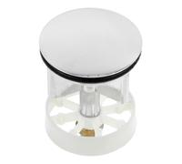 MALUGOGO Bouchon de Vidange D'évier en Cuivre Facile à Installer Rond 38mm Style Moderne et Luxe, Accessoire pour Lavabo et Évier Cuisine, Adapté pour Garage et Toilettes