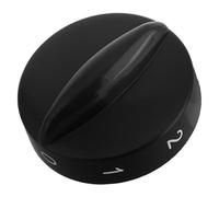 MALUGOGO Bouton Thermostatique Noir Court en Abs, Interrupteur de Contrôle de Température Haute Puissance pour Réfrigérateur et Congélateur, Cadran de Réglage Précis du Congélateur,