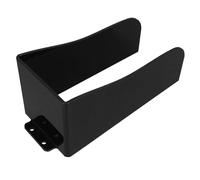 MALUGOGO Cache Protection Solide Noir en Plastique Étanche Serrure Porte Extérieur pour Panneaux Critiques et Machines de Pointage