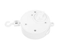 MALUGOGO Cloche musicale rotative pour berceau avec matériaux de sécurité pour chambre d'enfant, boîte à musique multifonction à remonter avec construction et nettoyage facile