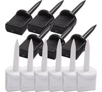 MALUGOGO Clous de Tir à l'arc Fixation Solide en ABS et Métal et Facile à Utiliser 20 Pièces pour Cibles de Chasse pour Tir Sportif en Extérieur