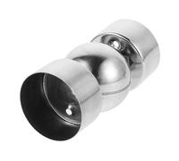 MALUGOGO Connecteur Main Courante Acier Inoxydable Réglable Support de Fixation Angle Ajustable Raccord Tube Rond pour Escaliers et Garde-corps