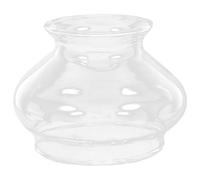 MALUGOGO Couvercle de lampe à huile en verre transparent de style rétro pour la décoration de la maison pour un éclairage d'ambiance chaleureux