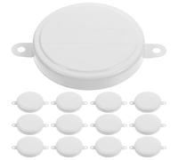 MALUGOGO Couvercles de Barils en Fer Blanc avec Joints Étanches Résistance à la Rouille Pack de 20 Pièces pour Fûts D'huile 200l Adaptés à L'industrie Alimentaire et Pharmaceutique