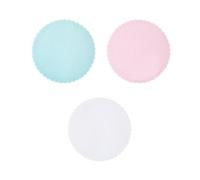 MALUGOGO Couvercles Extensibles en Silicone Réutilisables avec Joint Étanche, Design Fleur Cartoon, Antidérapant et Extensible, pour Réfrigérateur et Voyage