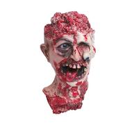 MALUGOGO Décoration réaliste en forme de cadavre infecté pour Halloween en latex Zombie unique pour adultes pour fête costumée et festival de masque