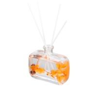 MALUGOGO Diffuseur de parfum en rotin avec huile d'aromathérapie et diffuseur d'huile de fleur séchée pour la maison et l'aromathérapie dans la salle de bain et le salon Matériau en verre Style