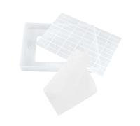 MALUGOGO Ensemble de 3 Moules à Nougat Antiadhésifs en Plastique et Bois Fabrication de Biscuits et Sachima, Outils de Pâtisserie Pratiques et Solide