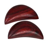 MALUGOGO Ensemble de tasses de divination en bois de santal 6,5 cm de long et 1,5 cm d'épaisseur, outils de divination chinois traditionnels pour rituels et astrologie