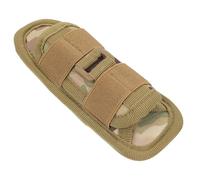 MALUGOGO Étui Clip de Ceinture Rotatif à 360° pour Lampe Torche en Nylon Extensible, Pochette Mains Dégagées pour Usage Outdoor et Police