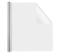 MALUGOGO Film de protection mural électrostatique 45 cm x 3 m, autocollant amovible et imperméable pour armoires de cuisine et plan de travail