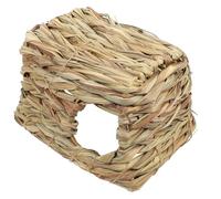 MALUGOGO Hamster House Nid de couchage tissé pour rat et chinchilla Convient aux petits animaux
