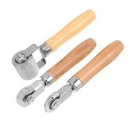 MALUGOGO Kit de 3 Rouleaux D’insonorisation pour Réparation Pneus Poignées en Bois, Rouleaux Antibruit 4 Mm, 12 Mm et 40 Mm, Outil D’installation pour Voiture et Poids Lourds, Compact