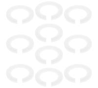 MALUGOGO Lot de 10 adaptateurs pour abat-jour E27 vers E14 avec matériau PP et conversion efficace pour ateliers et sous-sols