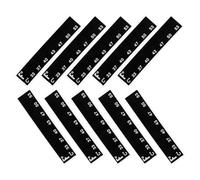 MALUGOGO Lot de 10 bandes adhésives à cristaux liquides pour un contrôle précis de la température de fermentation, matériau animal domestique, convient pour les aquariums et les réservoirs de