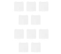 MALUGOGO Lot de 10 boîtes de rangement pour décoration d'ongles faciles à ranger avec une haute transparence pour un usage domestique