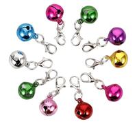 MALUGOGO Lot de 10 clochettes pour collier de chat pour chiens et chats autour de votre maison