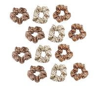 MALUGOGO Lot de 12 élastiques à cheveux pour femme - Pour queue de cheval - Matériau confortable avec une bonne élasticité - Convient pour la vie quotidienne et le travail