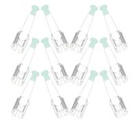 MALUGOGO Lot de 12 embouts de rechange en silicone doux pour la peau pour le partage familial de la vie quotidienne - Convient pour les adolescents et les nourrissons