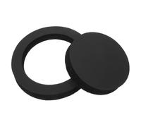 MALUGOGO Lot de 2 anneaux d'espacement pour haut-parleur de voiture avec coussin en éponge, outil de haut-parleur facile à installer pour une clarté sonore, coussinets auto-adhésifs pour améliorer