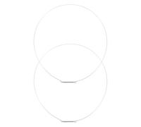 MALUGOGO Lot de 2 colliers de serrage à ressort de 36 cm en acier pour lave-linge - Pièce de rechange pour rondelles à chargement frontal