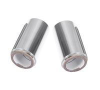 MALUGOGO Lot de 2 rouleaux de papier d'aluminium argenté pour mettre en évidence et permanenter les cheveux, accélère le traitement de la couleur et améliore la pénétration du traitement, pour salon