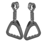 MALUGOGO Lot de 2 sangles triangulaires pour poignée de voiture pour personnes âgées, poignées en nylon et ABS offrant un soutien, faciles à nettoyer, adaptées pour les transports en commun bus et