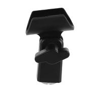 MALUGOGO Lot de 2 supports de microphone pour micros sans fil et à condensateur avec prise ferme, construction portable en métal et plastique, adaptateur à vis 6,35 mm, pour streaming et entretiens