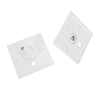 MALUGOGO Lot de 2 supports muraux pour capteur de sécurité, alarme de porte, support mural pour bricoleurs et professionnels, design moderne et élégant avec processus d'installation rapide et