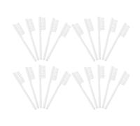 MALUGOGO Lot de 20 mini brosses à dents en plastique pour établissements correctionnels, soins bucco-dentaires