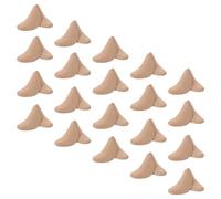 MALUGOGO Lot de 20 paires d'inserts pour chaussures hautes pour femme, pâte à papier, outils de soutien intérieur, entretien léger et nettoyage à sec professionnel