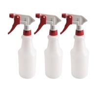 MALUGOGO Lot de 3 Arrosoirs de Jardin en Plastique Blanc 750ml, Épaissis et Portables, pour Nettoyage Voiture et Arrosage, Protection Environnementale et Santé