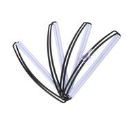 MALUGOGO Lot de 4 bannières rétractables en toile vierge à suspendre, réutilisables, effaçables à sec, pour décoration d'événement, fête, esprit d'équipe sportive et présentoirs de célébration