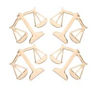 MALUGOGO Lot de 4 broches de chemise vintage en alliage avec détails précis et durabilité pour avocats et professionnels du droit - Accessoires de costume de mariage pour homme