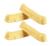 MALUGOGO Lot de 4 coussinets de rechange universels en TPR résistant à l'usure pour les maisons et les établissements de santé - Accessoires de béquille pour adultes