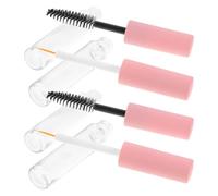 MALUGOGO Lot de 4 flacons de mascara pour animaux de compagnie - 10 ml - Design corporel - Pratique à transporter et à ranger - Conteneurs rechargeables portables pour la beauté et les soins