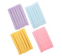 MALUGOGO Lot de 48 éponges réutilisables pour le visage - 6,3 x 6,3 x 2,5 cm - Design compact et portable - Nettoyage en profondeur - Pour femme - Utilisation quotidienne - Couleur aléatoire